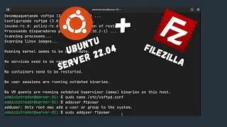 Instalación de un servidor FTP en Ubuntu Server 22.04
