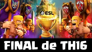 💥GRAN FINAL del primer TORNEO OFICIAL con TH16 MAXEADOS! (Gemeados) 🤑 Final de la ESL Clash of Clans