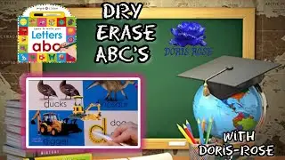 Learn To Write ABC's - DRY Erase | With Doris-Rose