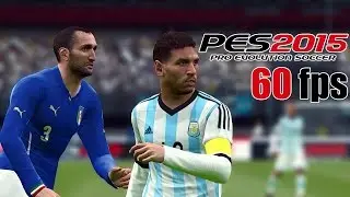 Argentina vs. Italy | Friendly Match | Pro Evolution Soccer 2015 (PES 2015)