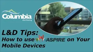 Aspire Accessing Courses from Mobile Device