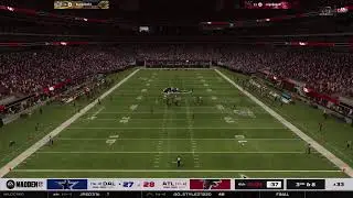Cowboys vs Falcons Wildcard| REAL LYFE FOOTBALL Franchise