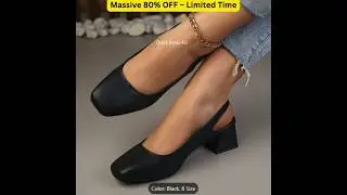 Elegant Commuter High Heels 👠 Comfortable & Versatile | 80% OFF#shorts
