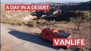 A day of Van Life in a Desert - Gorafe - Spain