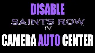 Disable Saints Row 4 Re-Elected Vehicle Camera Auto Align