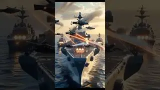 This Is What Modern Naval Warfare Might Look Like  #warship #drone #missile #sea #viral