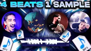 4 BEATMAKERS 1 SAMPLE CHALLENGE #2 تحدي البيتميكرز  (feat Hackler, Dino, Kgotbeat)