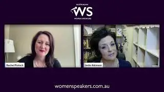 Australian Women Speakers Livestream with Rachel Pietsch & Jodie Atkinson