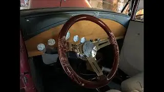 Installing My Grip Royal Steering Wheel On My 31 Ford Model A