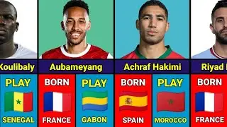 Famous Football Players Born in Europe Playing For African Countries