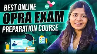 OPRA Exam Coaching Online | OPRA Exam Preparation 2025 | Best OPRA Online Coaching for Pharmacists
