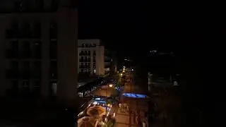 Night drone view of Radisson Blu ✨ | DJI Mini 4 Pro🚀 #DroneShots#DJIMini4Pro #DroneView#RadissonBlu