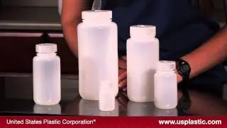 THERMO SCIENTIFIC&trade; NALGENE&trade; SMALL HDPE WIDE MOUTH BOTTLES | U.S. Plastic Corporation&reg;