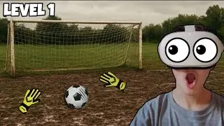 Training To Be a Premier League Goalkeeper in VR!