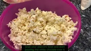 Snowed In Week: How To Make Candy Cane Popcorn | Mr.Josh