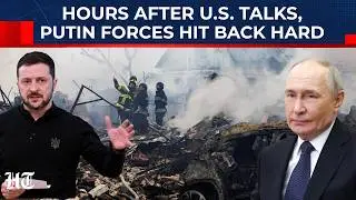 Russia, Ukraine, U.S. Peace Talks Fail? Hours After 'Historical Meet,' Putin Rains Fire On Kyiv