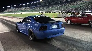 STREET CAR Racing at NASCAR TRACK - Kansas Speedway