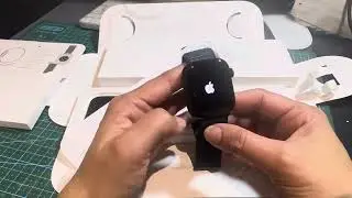 Unboxing New Apple Watch series 10 Al jet black 42mm