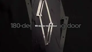 180 degree folding door#foldingdoors #doors #design #track #hardware #madeinchina #homedesign #home