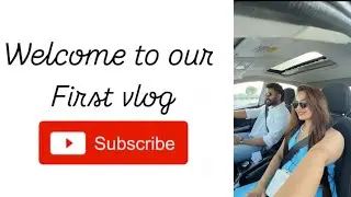 Welcome to our first vlog ✨