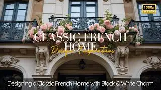 That Timeless Toile: Designing a Classic French Home with Black & White Charm