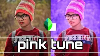 #neweditionvideo Snapseed pink Modi tune photo editing video bk editz official