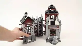 Lego Batman Movie 70912 Arkham Asylum   Lego Speed Build
