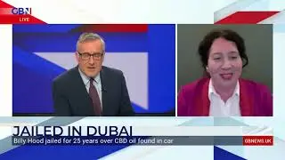GB News: Colin Brazier interviews Radha Stirling of Detained in Dubai on CBD oil in Dubai