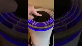 AZEUS Air Purifier for Home Pets Hair in Bedroom, H13 True HEPA Filter, 25db Filtration System Clean