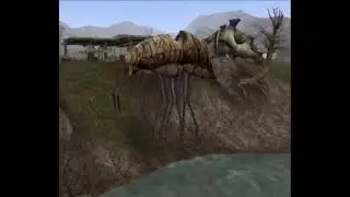 Silt strider howling for 1h 13 mins asmr