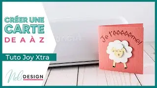 D&eacute;butants Cricut Joy Xtra : r&eacute;aliser une carte de A &agrave; Z