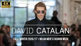 DAVID CATAL&Aacute;N Men's Autumn/Winter 2026/27: Winter Reinvented, Man Inspired