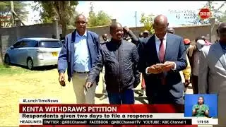 Kenta withdraws petition against Narok Governor Patrick Ntutu