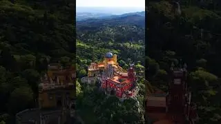 A Fairytale Hidden in the Clouds: Pena Palace 🏰☁️ [4K] #travel