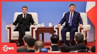 HISTORIC WORDS: Xi Jinping & Emmanuel Macron Make Statements at Franco-Chinese Business Council|AC1Z
