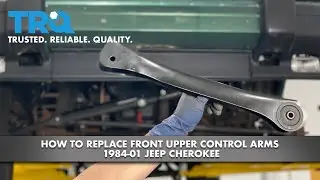 Как заменить передние верхние рычаги подвески Jeep Cherokee 1984-01