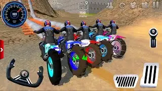 Cross De Motos - Us Motocross De Dirt Bikes Stunts Driving #1 Offroad Android Gameplay [FHD]