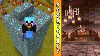 Villager Trading Hall - Minecraft Let's Play on Scoutcraft SMP
