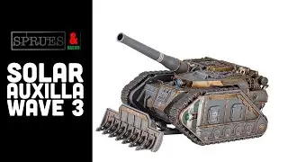Распаковка Solar Auxilia Wave 3 &mdash; Василиск, Медуза и Стражи Гермеса Warhammer: Ересь Хоруса