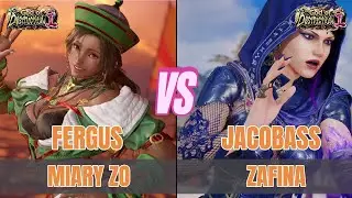 MIARY ZO (Fergus) vs. ZAFINA (Jacobass) Tekken 8 SE2 Ranked Matches
