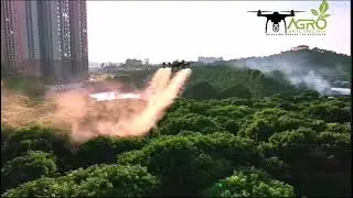  DJI T25 spraying coffee farmer  @Agro Aerial Precision 