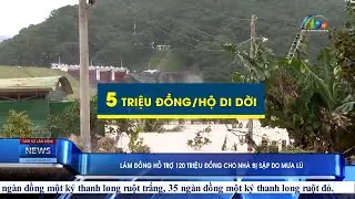 Lam Dong supports 120 million VND for houses collapsed due to floods | Lam Dong Newspaper and Rad...