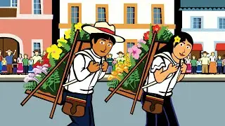 The festival of the flowers in Colombia (English) - Saber Latino
