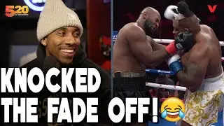 Jeff Teague REACTS to boxer getting HAIR KNOCKED OFF in fight | Club 520