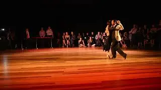 Tango. Gustavo Rosas. Show con Gisela Natoli en Bayron Bay Festival.Agosto 2017. Australia
