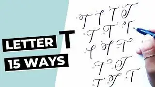 15 Ways To Write The Letter 