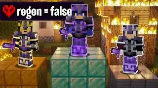 Can You Win a Minecraft Tournament With NO REGENERATION?