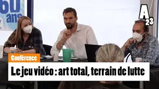 Le jeu vid&eacute;o : art total, terrain de lutte | conf&eacute;rence AMFIS 2023