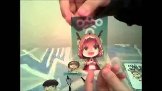 [unboxing] Ara Deus Ex Machina Fansite Goods Suho, Luhan card