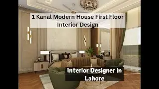 1 Kanal Modern House Lahore , First Floor Design | MAC